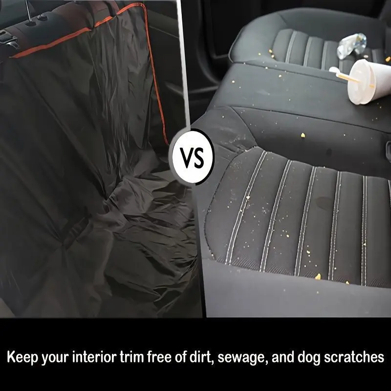 for Dog Car Seat Cover Durable Waterproof Scratchproof Pet Hammock Cushion Protector for Cars Trucks SUVs