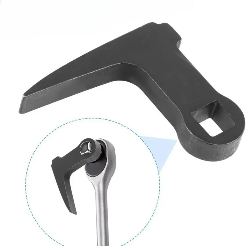 90 Degree Pry Bar Wrench Adaptor Head Knockable Half Shaft Removal Tool Convenient Sturdy Versatile for Tight Space Car Repair