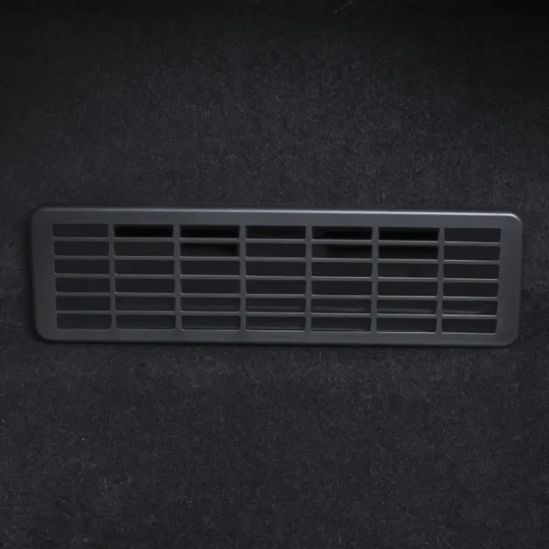 2pcs For Tesla Model Y Juniper 2025 Car Air Outlet Cover Under Seat Vent Protection Cover Anti clogging grille protector