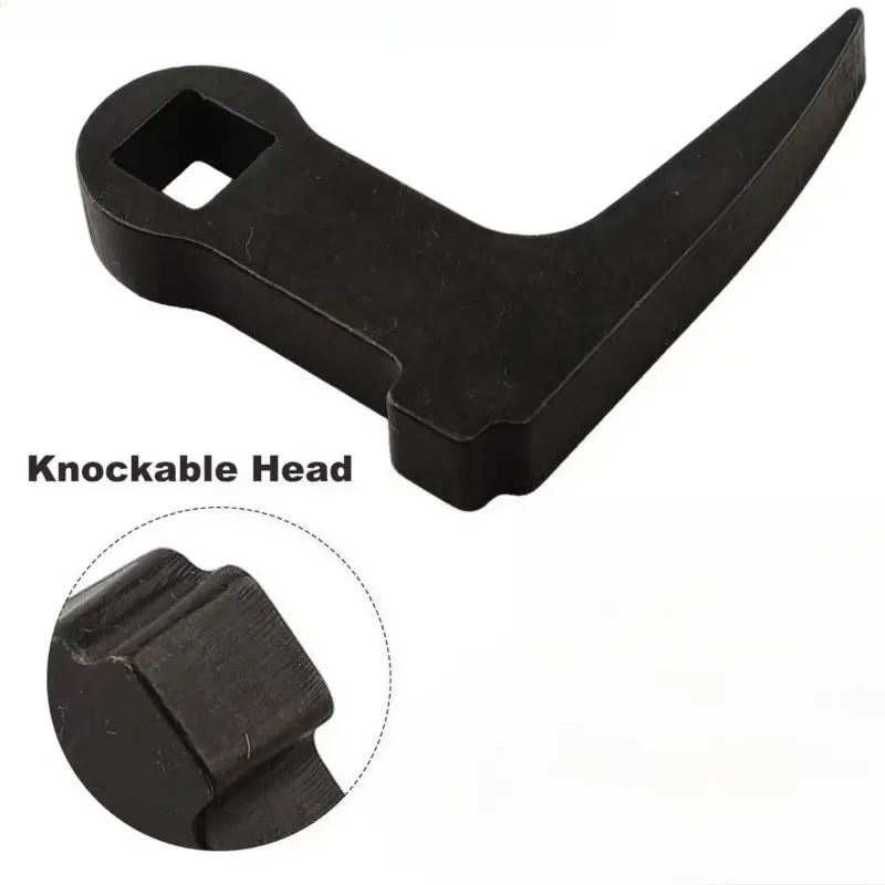 90 Degree Pry Bar Wrench Adaptor Head Knockable Half Shaft Removal Tool Convenient Sturdy Versatile for Tight Space Car Repair