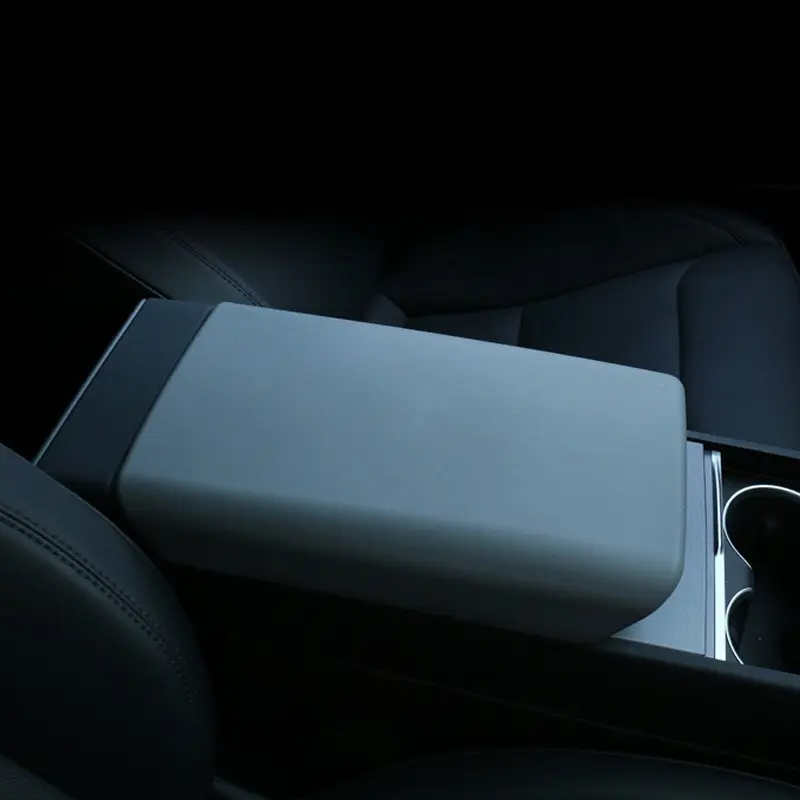 Armrest Box Protective Cover For Tesla Model 3 Model Y 2017-2023 Highland 2024 Juniper 2025 Arm Rest Lid Accessories