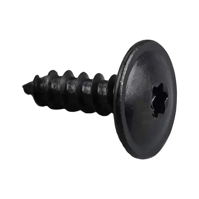 30/50Pcs Car Door Panel Screws Rivet Door Panel Nails Black Screw Car Engine Under Cover Splash Guard Self-tapping Screws