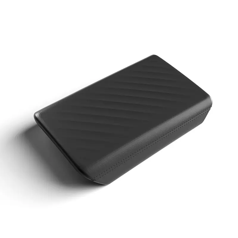 Central Armrest Cover for Tesla Model Y Juniper Launch 2025 Model 3 Highland 2024 Soft Case Center Console Lid Accessories