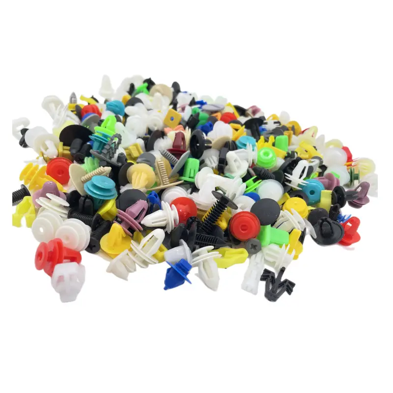 50pcs 100pcs  Universal Hybrid Car Bumper Engine Expansion Rivet Door Trim Panel Snap auto maintenance accessory