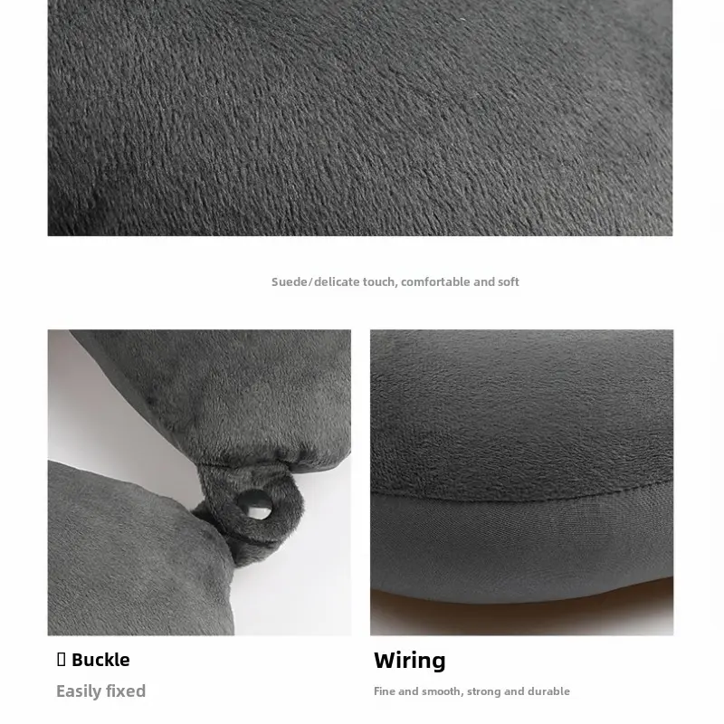 1PC Car Neck Pillow Soft Travel Pillow with Foam Particles for Comfort on Airplanes Cars and Home Office Use Stuffed Toy