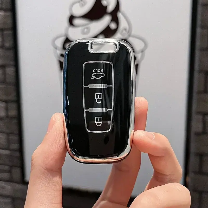 For Hyundai I20 I30 Ix20 Ix25 Ix35 Elantra Accent For KIA Sportage Rio 3 Soul Optima Ceed Pro K5 K2 Pride TPU Car Key Case Cover