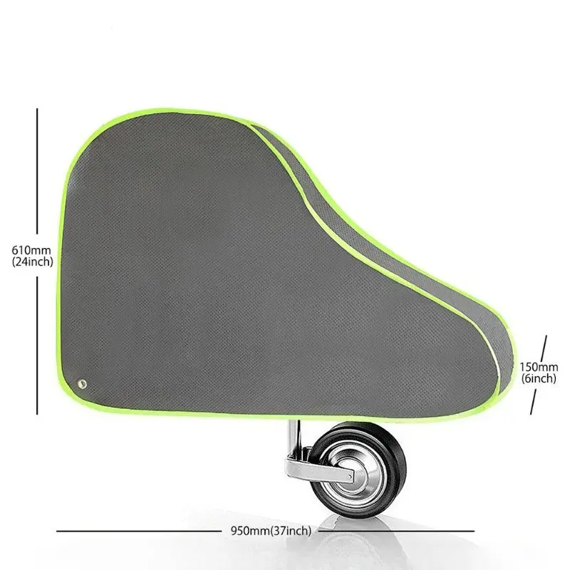 Universal 50JA Caravans Trailer Towing Hitch Cover Waterproof Dustproof CamperCoupling Lock Tongue Cover Breathable Protector
