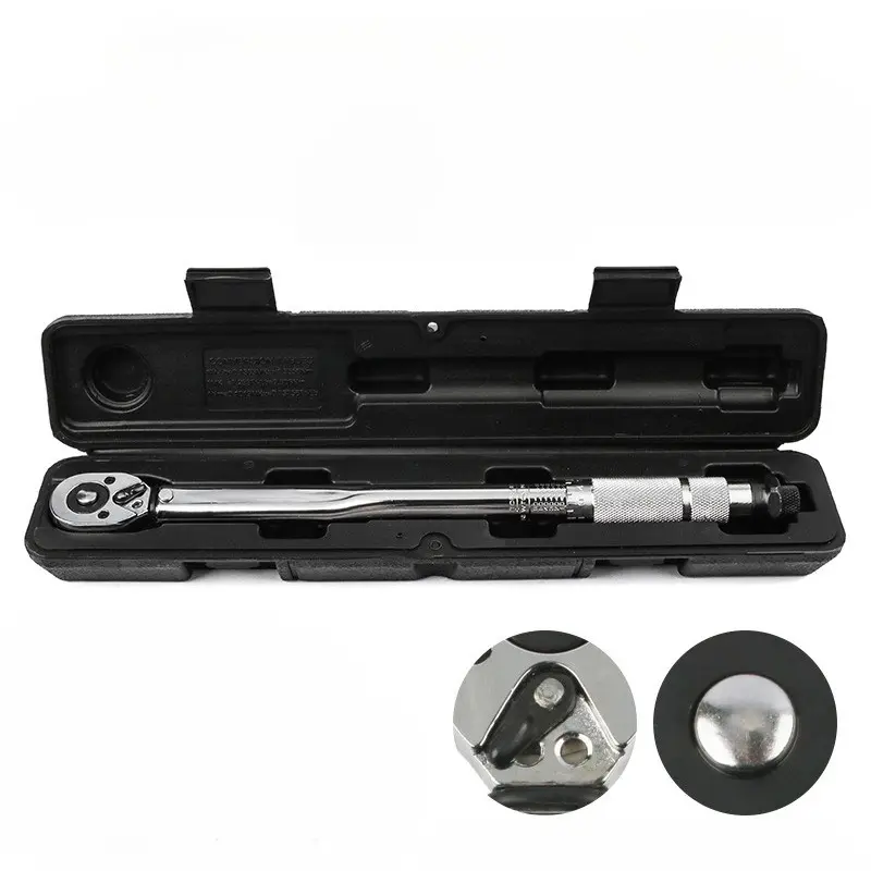 5-60N.m Torque Wrench 3/8 Inch Reversible Ratchet Key Square Drive Reversible Ratchet Spanner Precise Preset Car Repair Tool