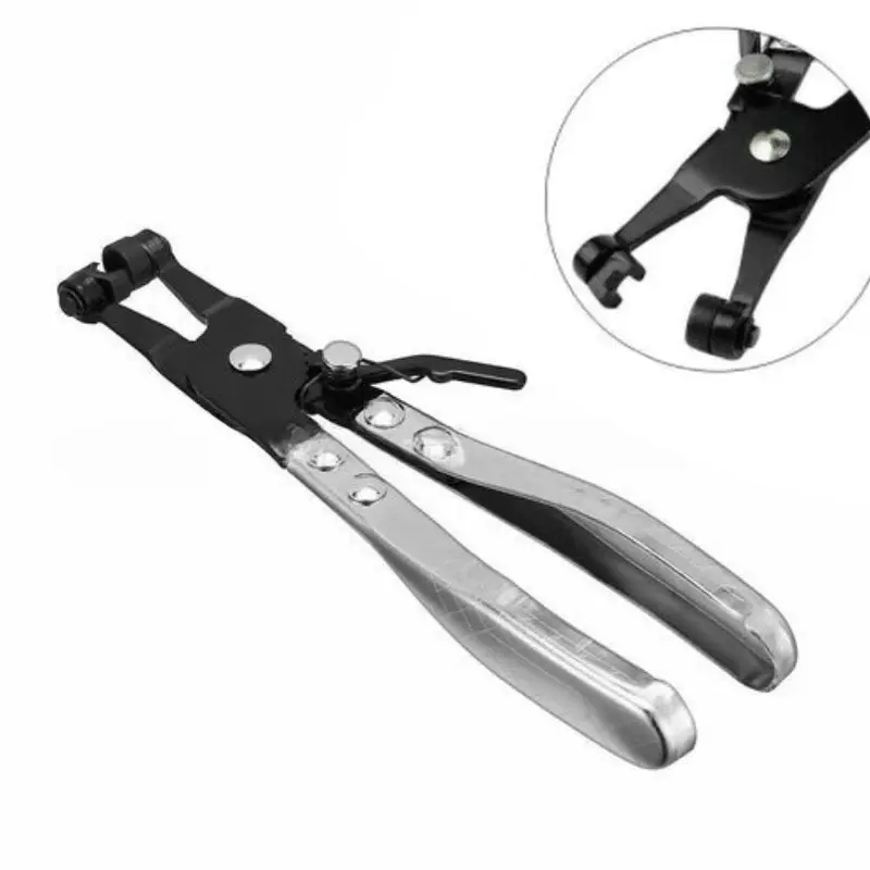 Car Water Pipe Hose Clip Pliers Clamp Swivel Drive Jaw Locking Tool Removal And Installation Of Ring-Type Flat-Band Hose Clamps