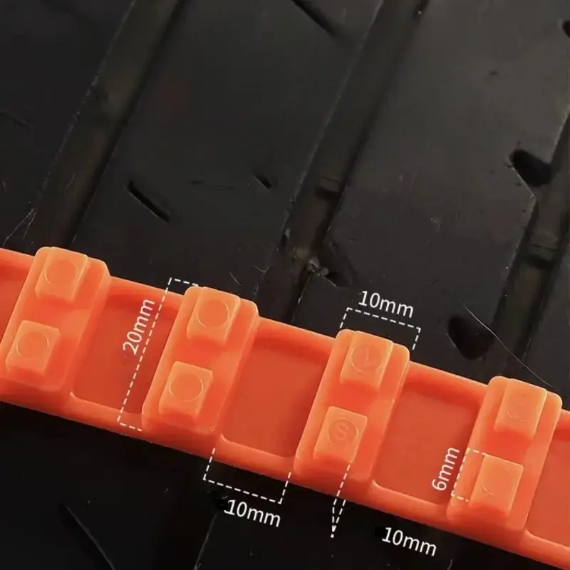 Car Tire Chains Winter Snow Anti-Skid Tyre Cable Ties  Anti Skid Chain Emergency AccessoriesAuto Outdoor Snow Tire Tyre