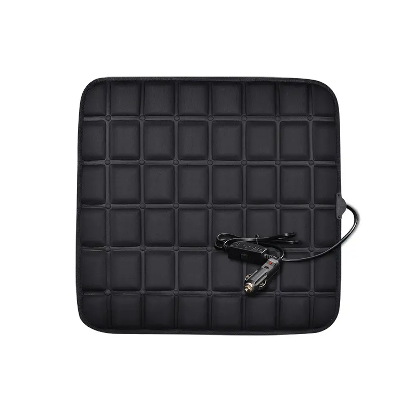 Car Seat Heated Cover 3 Gear Adjustable Temperature Electric Heating Pads Heated Car Seat Cushion Winter Seat Warmer