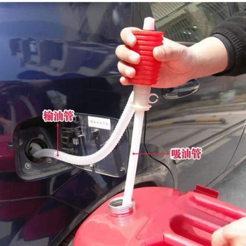 Plastic Car Oil Extraction Pipe Manual Oil Extraction Pump Water Extraction Fish Tank Replacement of Sailor Pinch Oil Extractor