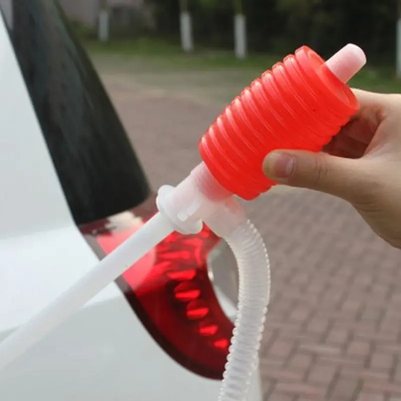 Plastic Car Oil Extraction Pipe Manual Oil Extraction Pump Water Extraction Fish Tank Replacement of Sailor Pinch Oil Extractor