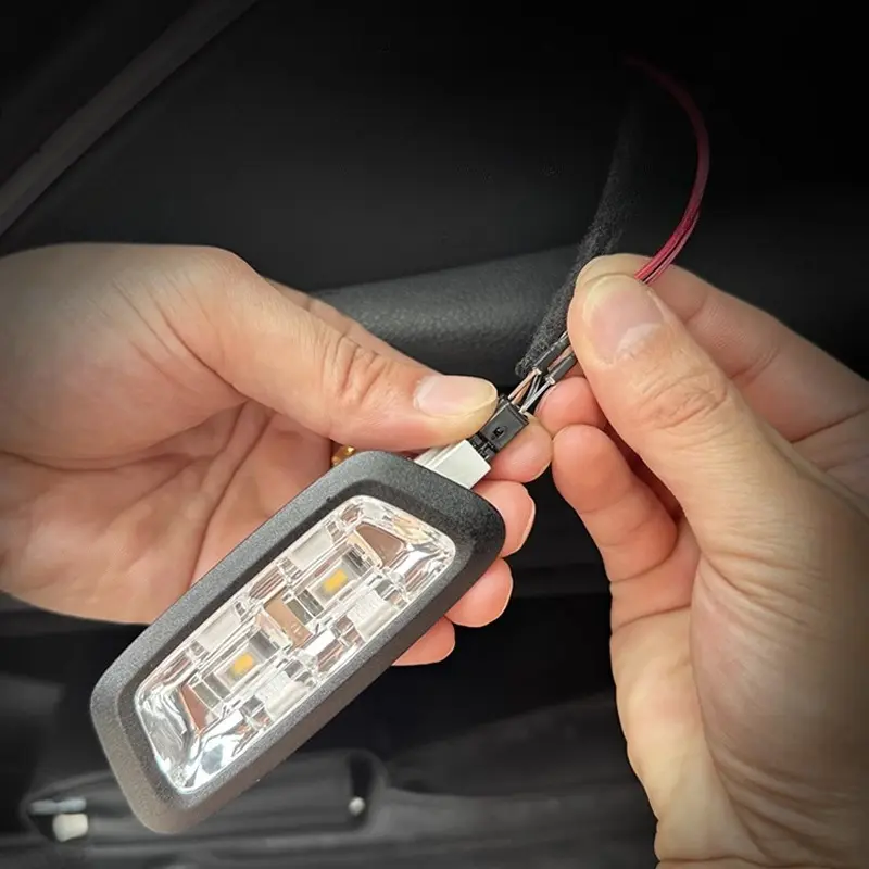 Car high brightness trunk lighting ambient light interior decoration LED wiring free automatic sensing tailgate light strip