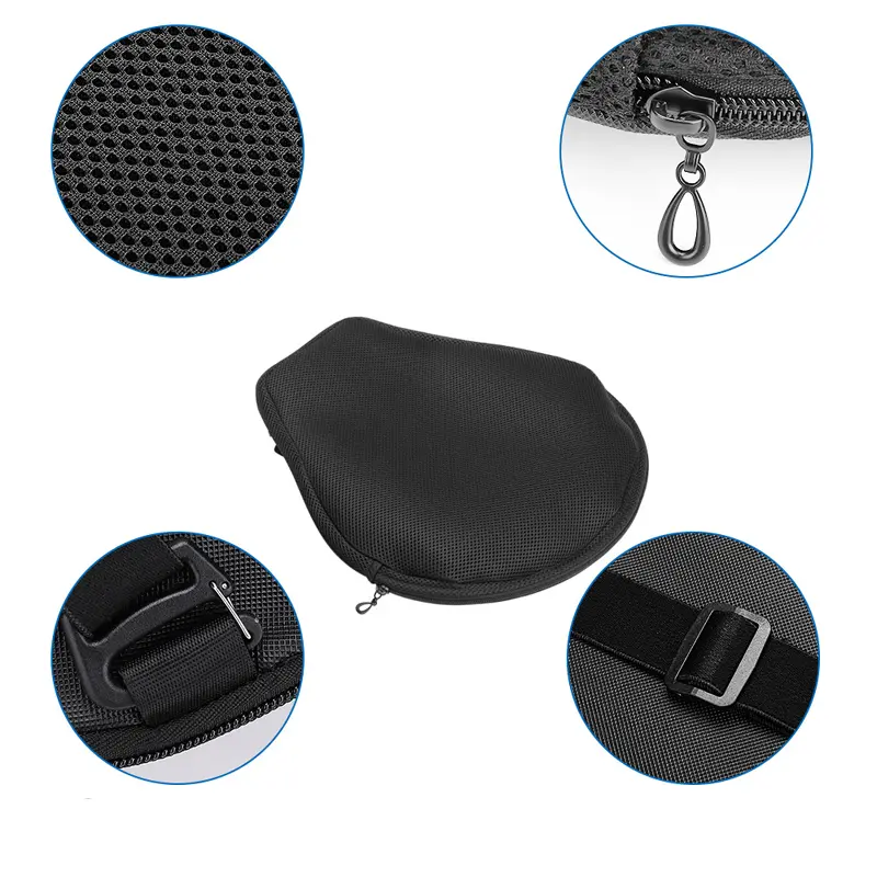Motorcycle Seat Cushion Pressure Release Comfortable Seat Cushion Inflatable Air Cushion Cooling Buck Seat Cushion