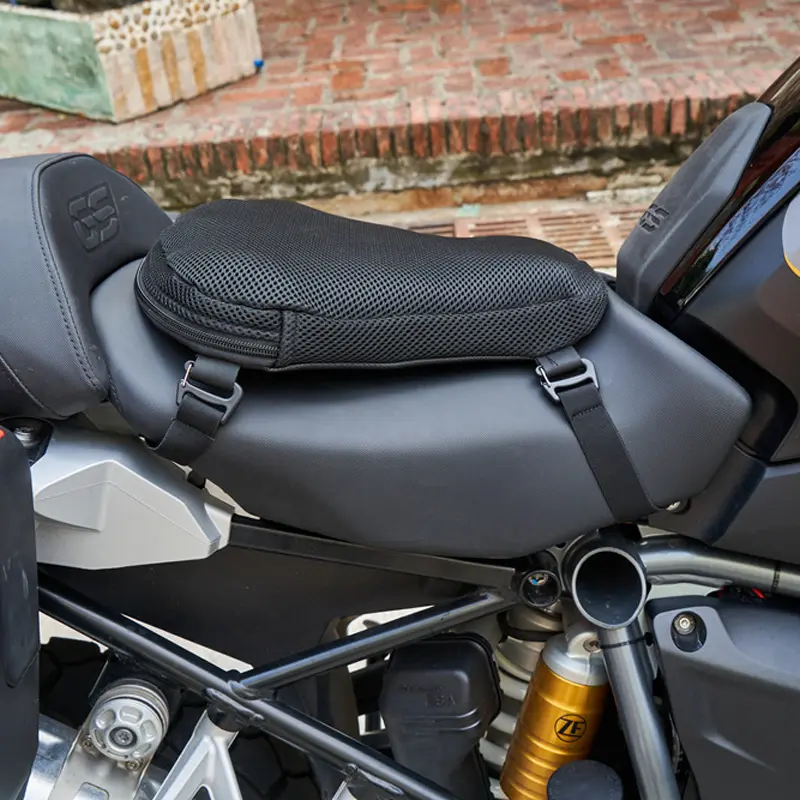 Motorcycle Seat Cushion Pressure Release Comfortable Seat Cushion Inflatable Air Cushion Cooling Buck Seat Cushion