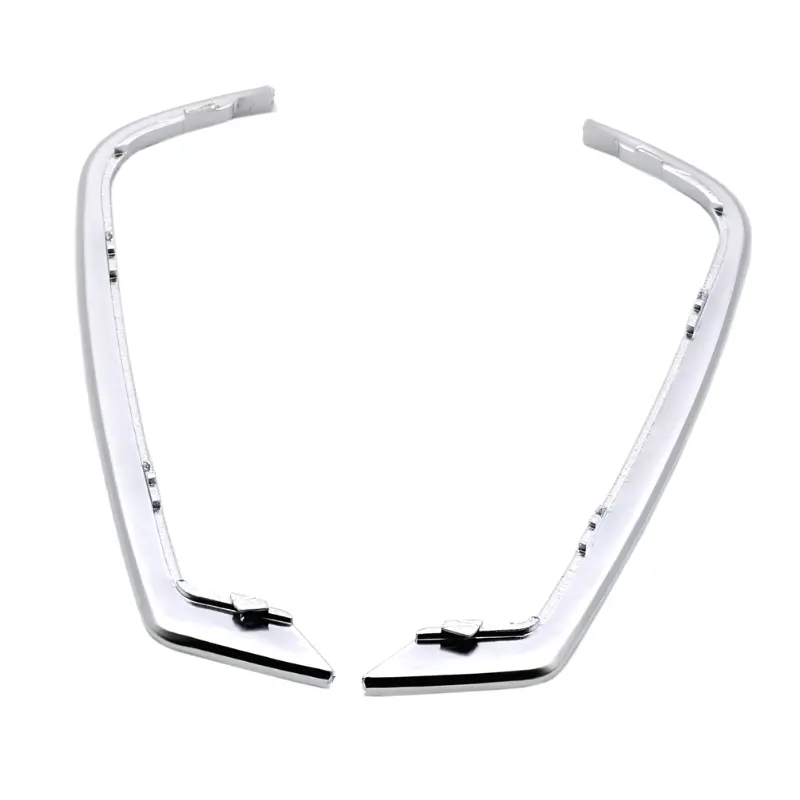 2X Left Right Car Door Speakers Cover Gap Filler Audio Stripes Stereo Trim Styling Sticker For BMW 525d 520d F10 2011 2012 2013
