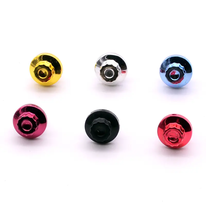 100PCS/Set Spike Car Wheel Rivets For Wheel Rims Cap Lip Screw Bolt Tires Studs Car Styling Plastic Auto Modification Decoration