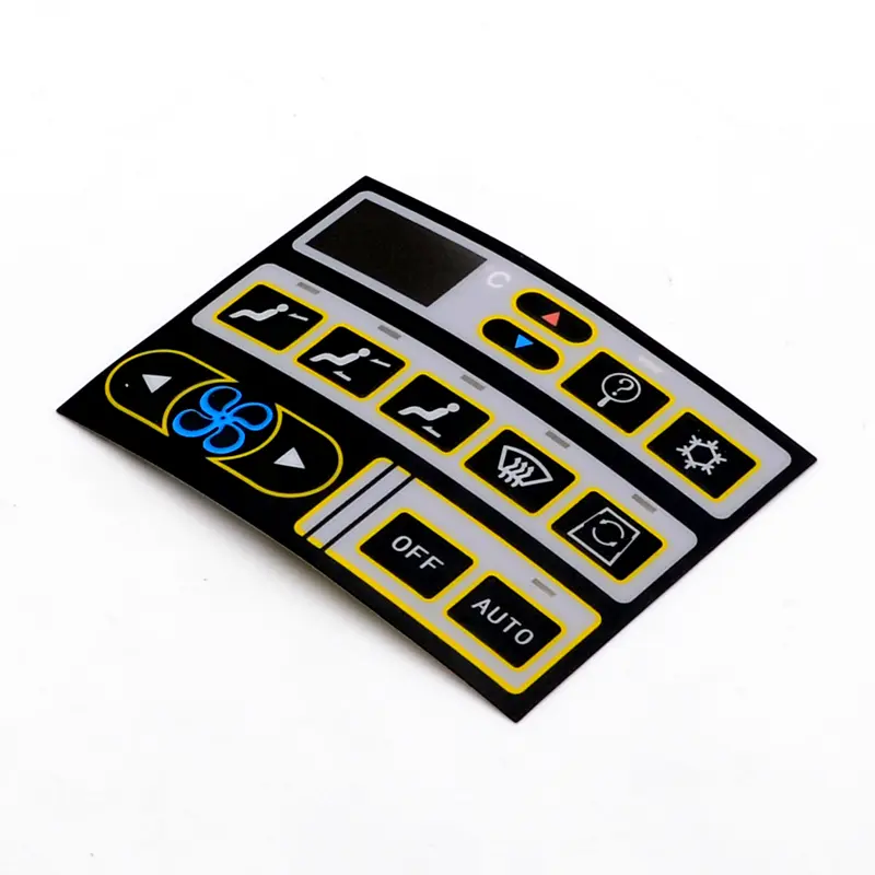 Excavator A/C Controller Air Conditioner Control Panel Switch Sticker For Volvo 210/240/290/360/460B EC140 EC210 EC290 14541344