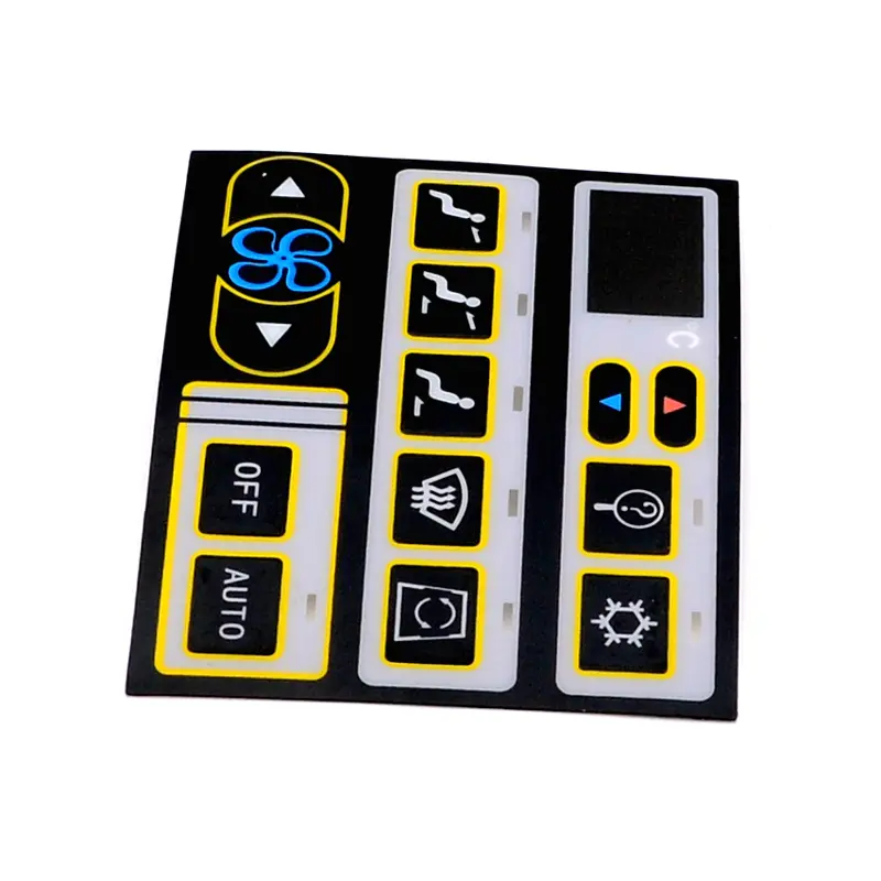 Excavator A/C Controller Air Conditioner Control Panel Switch Sticker For Volvo 210/240/290/360/460B EC140 EC210 EC290 14541344