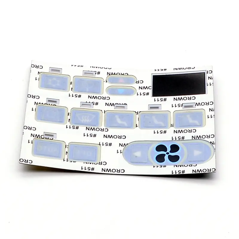 Excavator A/C Controller Air Conditioner Control Panel Switch Sticker For Volvo 210/240/290/360/460B EC140 EC210 EC290 14541344