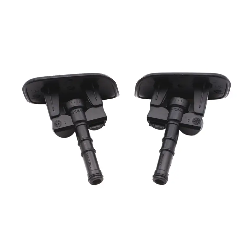 2PCS Left + Right Car Headlight Washer Nozzle Cover Headlamp Water Spray Jet Cap For KIA K5 Optima 2012 2013 2014