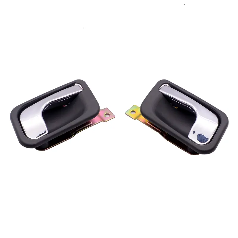 2Pcs L+R Car Chrome Inner Door Handle for MITSUBISHI Pajero Montero MK II MK2 V31 V32 V33 V43 1991-2000 MB669169 MB669170