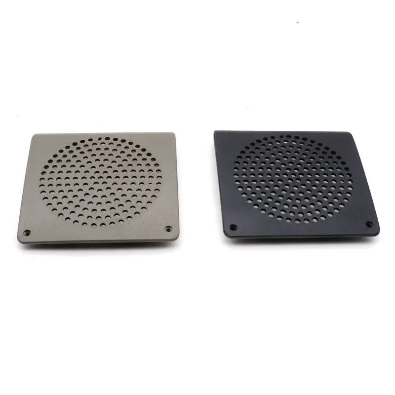 For VW Jetta Car Front Door 5 Inch Modified Speaker Net Cover Car Horn Cover Universal Accessories Black Gray