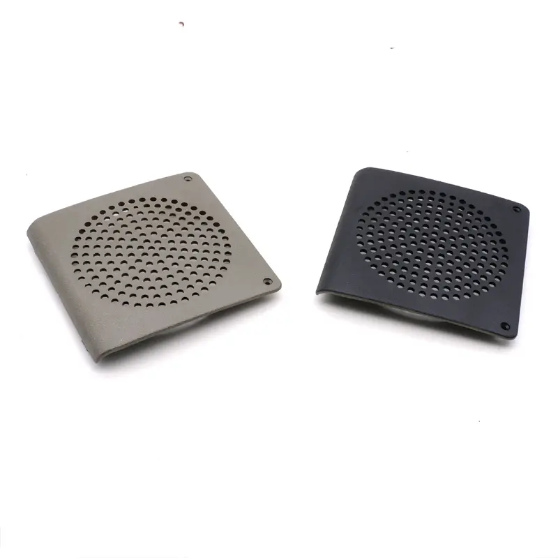 For VW Jetta Car Front Door 5 Inch Modified Speaker Net Cover Car Horn Cover Universal Accessories Black Gray