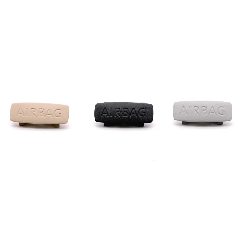 1PCS Car A B C Pillar Insert Trim Cover "AIRBAG"Badge Pearl For CC Golf Jetta Passat Polo 5G0 853 437 1K0 3C0 853 437 B
