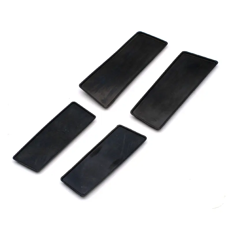 4PCS For 2009 2010 2011 2012 2013 2014 2015 Chevrolet Cruze Front Rear Left Right Door Groove Slot Pad Rubber Mat 96951323 Black