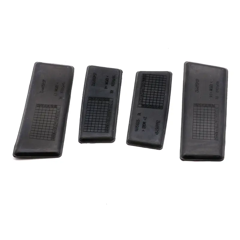 4PCS For 2009 2010 2011 2012 2013 2014 2015 Chevrolet Cruze Front Rear Left Right Door Groove Slot Pad Rubber Mat 96951323 Black