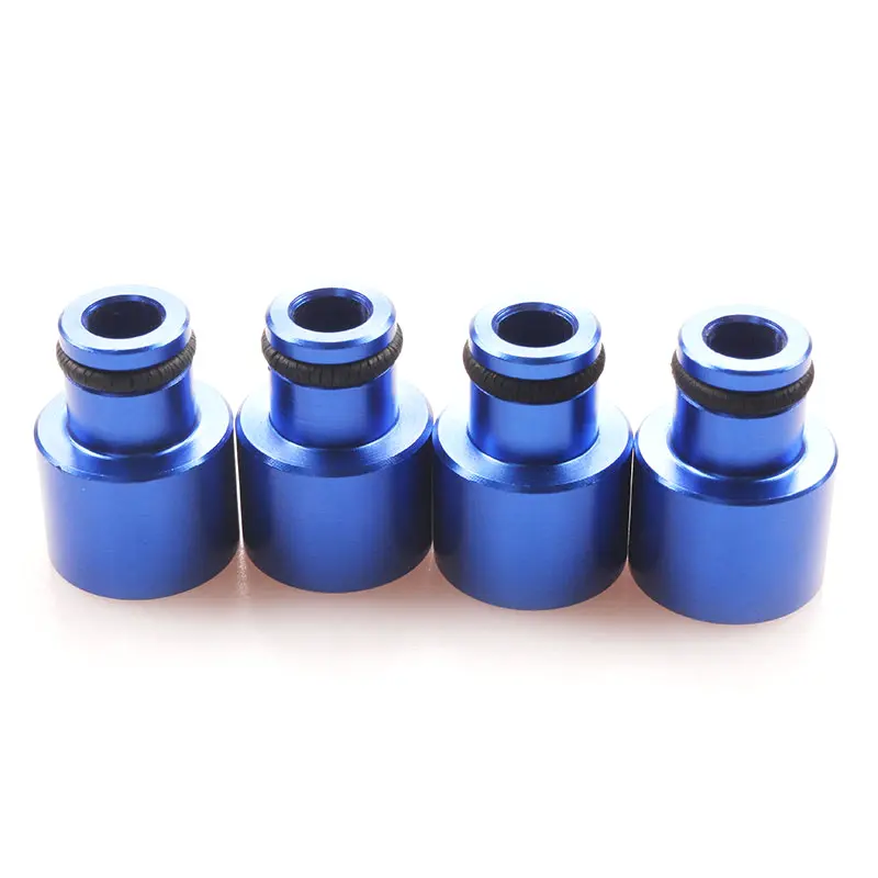 4PCS Fuel Injector Top Hat Adapters For Honda Civic and Acura RDX B16 B18 D16 Engines