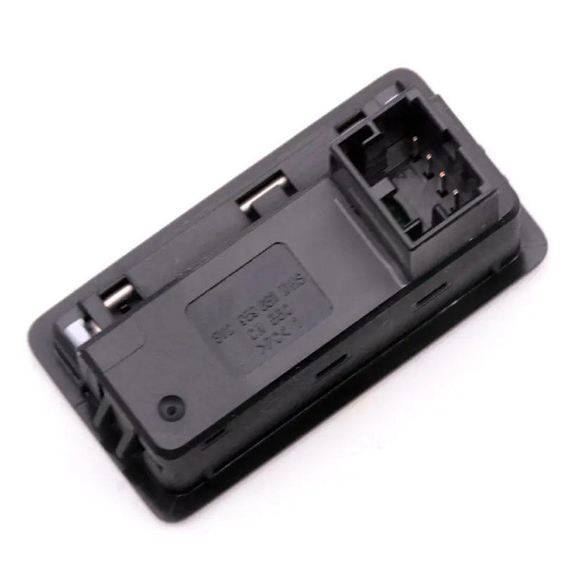 Car Electric Trunk Lid Lock Switch Push Button For Audi A4 B8 A6 C7 A8 Q7 VW Passat Skoda Octavia Superb Black Chrome