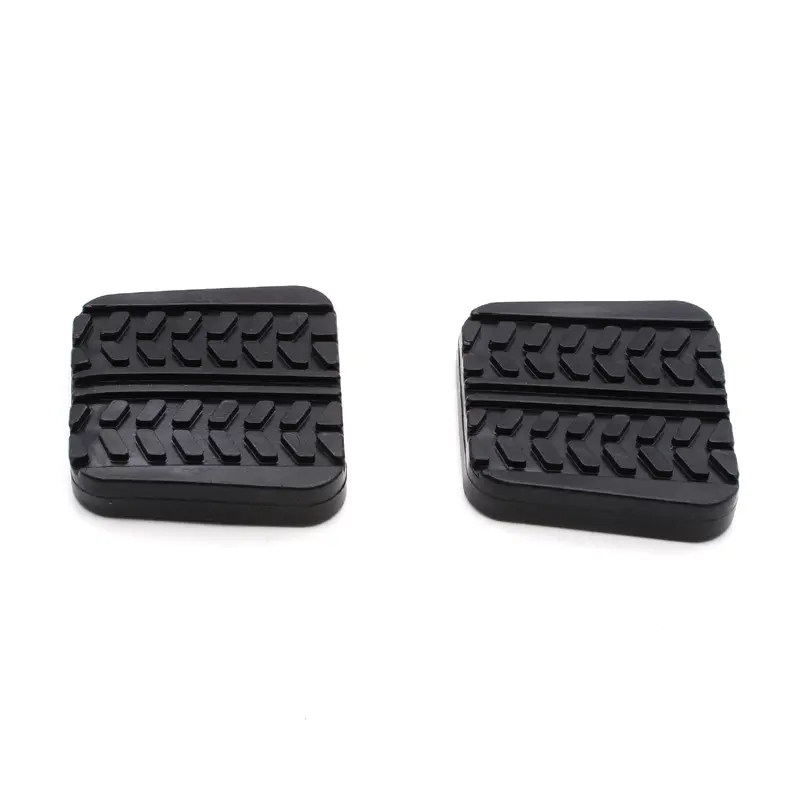 2PCS Car Brake Clutch pedal pad Cover For Mazda 323 626 929 B-Series B2200 B2600 Bravo E1400 E1800 MPV MX6 Premacy RX-7
