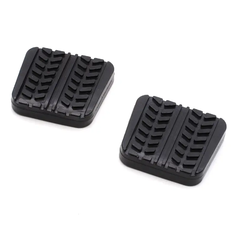 2PCS Car Brake Clutch pedal pad Cover For Mazda 323 626 929 B-Series B2200 B2600 Bravo E1400 E1800 MPV MX6 Premacy RX-7