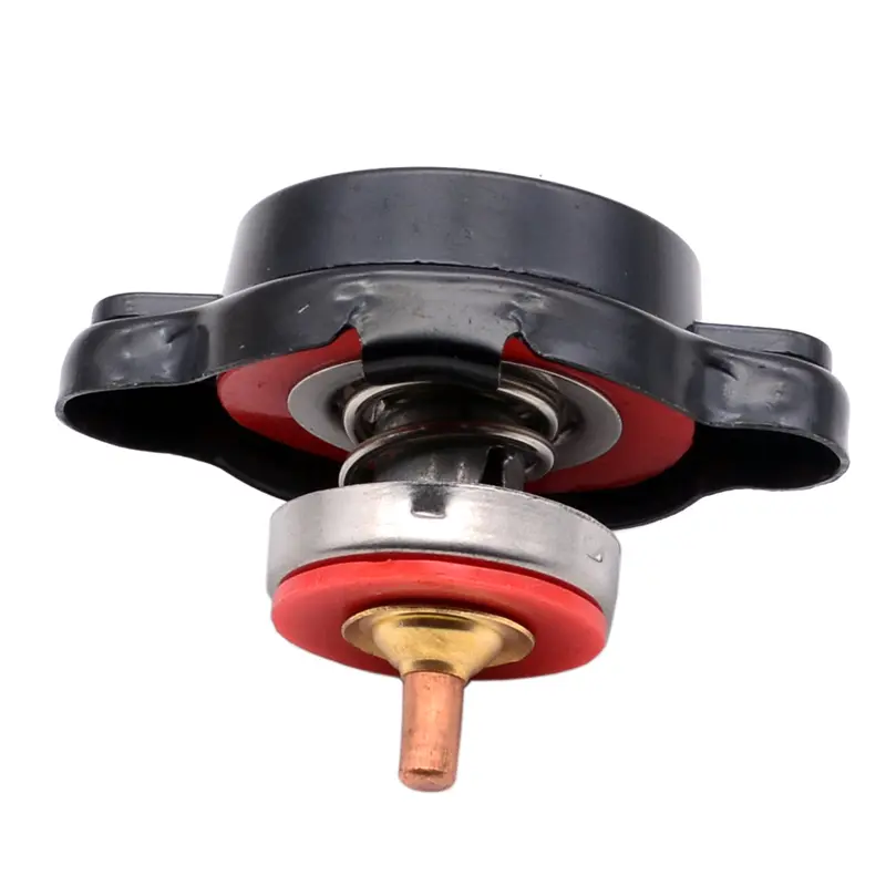 Universal High Pressure Radiator Cap Temperature Gauge, 1.8 Bar Radiator Cap 25.6Psi For Honda,Kawasaki,Suzuki,Yamaha,KTM