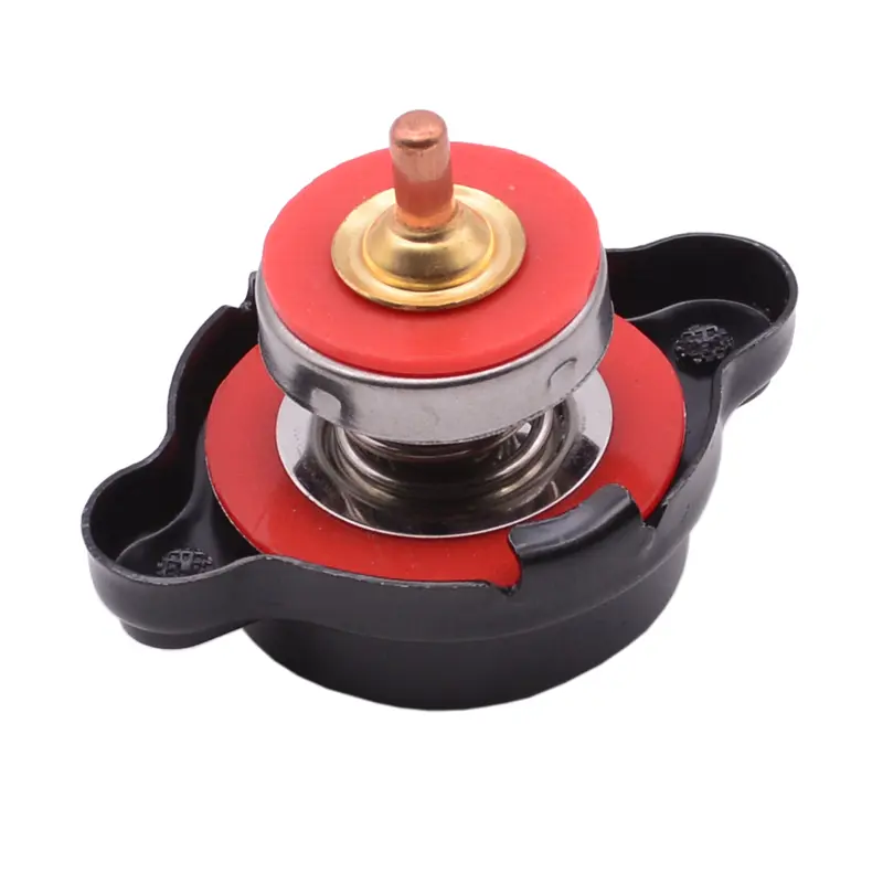 Universal High Pressure Radiator Cap Temperature Gauge, 1.8 Bar Radiator Cap 25.6Psi For Honda,Kawasaki,Suzuki,Yamaha,KTM