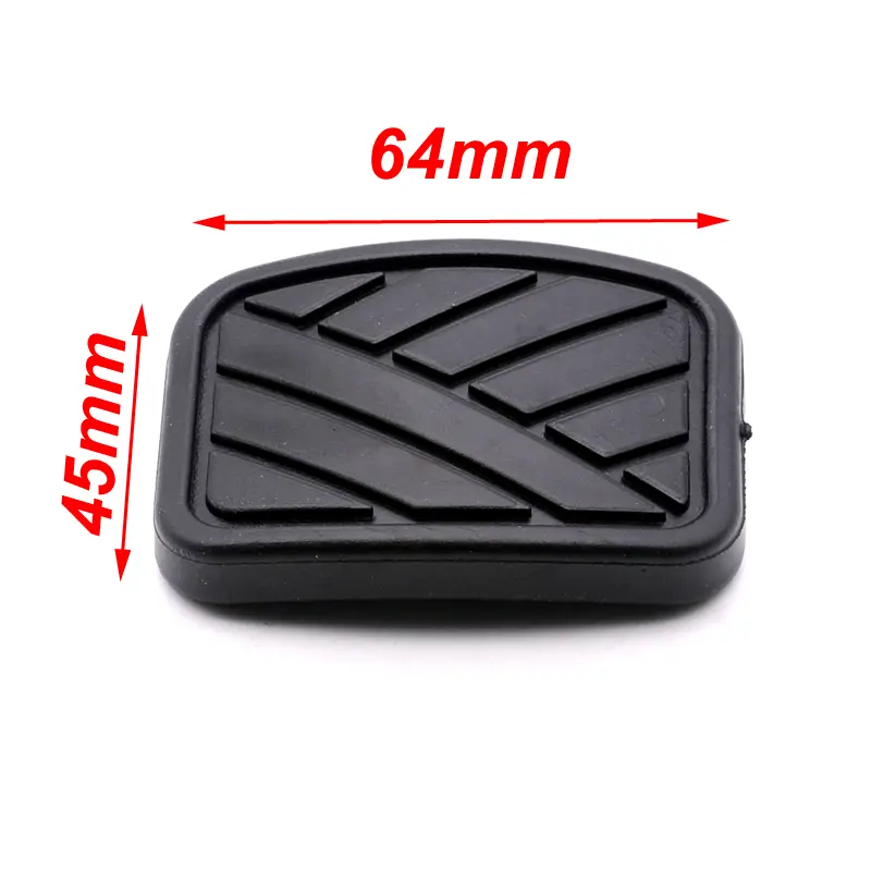 2PCS Car Brake Clutch Pedal Pad Covers for Suzuki Swift Vitara Samurai Esteem SX4 Aerio X90 Sidekick 49751-58J00