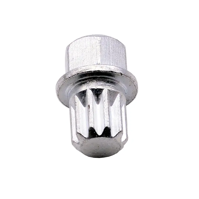 Car Steel Wheel Bolt & Lock Lug Nut Set With Key For AUDI VW Golf Jetta Bora Beetle Passat M14*1.5MM Black 1K0698137 10 Teeth