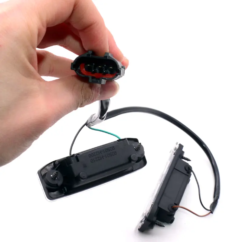Car Rear Trunk License Plate Lamp Light Left+Right Kit For 2011 2012 2013 KIA Sorento 92501-2P000 925012P000