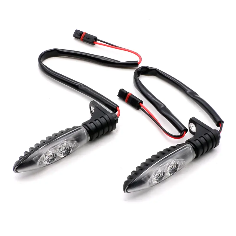 2PCS Motorcycle Front LED Turn Signal Indicator Light Blinker For BMW HP4 S1000R S1000RR S1000XR R1200GS R1200R R1200RS