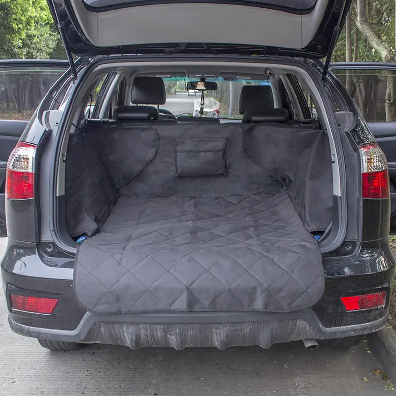 Car Trunk Pet Pad Mat Carrier Cargo Liner Cover Pad Blanket Mat Protector SUV Pet Barrier Pet Dog Mat Waterproof Oxford Cloth