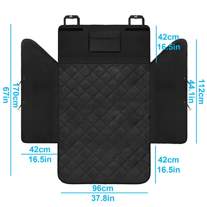 Car Trunk Pet Pad Mat Carrier Cargo Liner Cover Pad Blanket Mat Protector SUV Pet Barrier Pet Dog Mat Waterproof Oxford Cloth