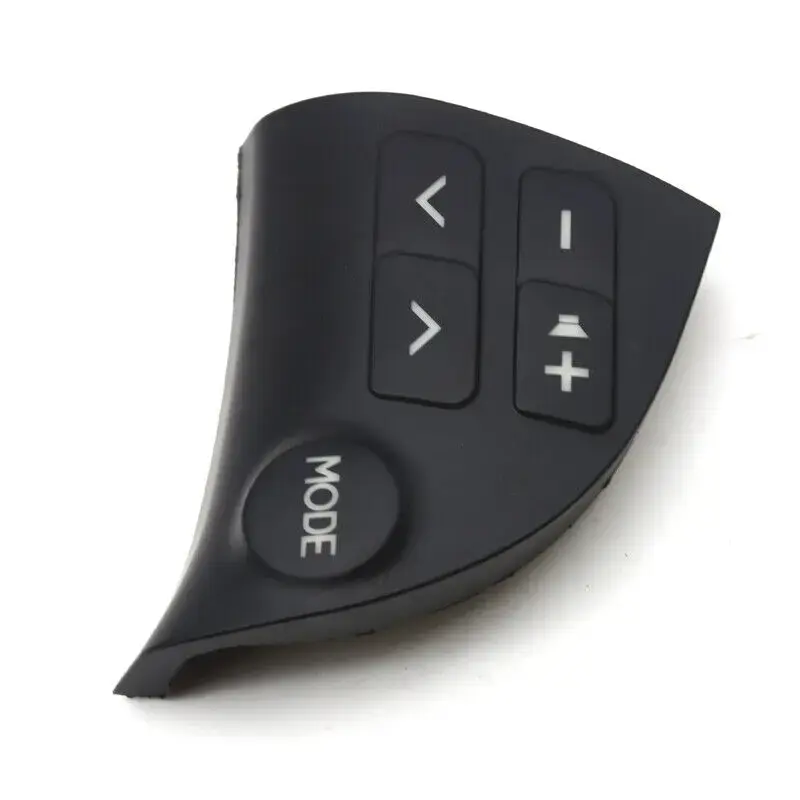 1Set L+R Steering Wheel Volume Control Multifunctional Button Switch Cover For 2006-2012 Lexus ES350 84250-33190 Black Gray