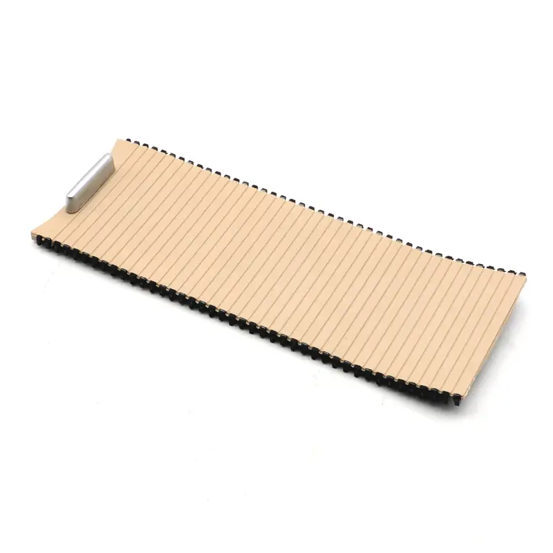 Beige Car Armrest Center Shutter Beverage Cup Holder Curtain Cover For Jetta 2006-2011 EOS MK5 Golf MK6 Scirocco 5KD 862 531