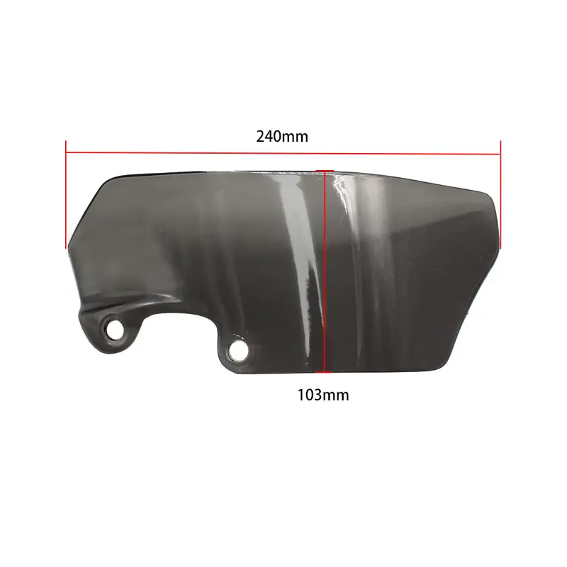 2PCS/Set Motorcycle Side Windshield Windscreen Wind Deflector for BMW GS1200 R1200GS ADV 2004 2005 2006 2008 2010 2011 2012