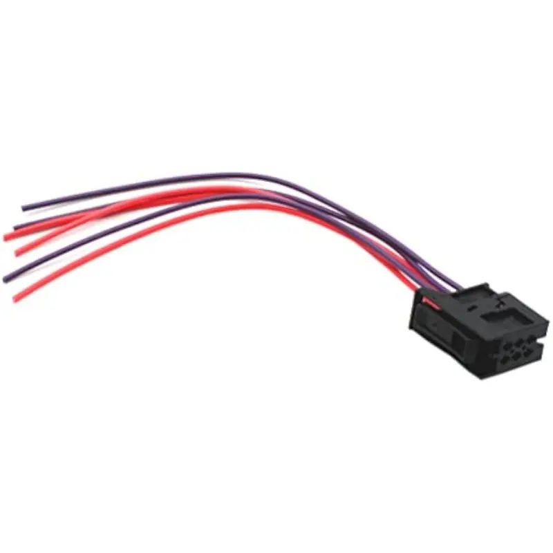 Taillight Wire Harness Connector 6 Pin Rear Tail Light Loom Wiring Female Plug For Audi A1 2010-2018 Q3 2011-2018 Q5 6Q0937702