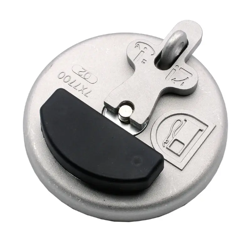 Locking Fuel Tank Cap For Caterpillar Dozer Excavator 320C 320D E320B D6R D5C 312D 323D 321D 311D 7X7700