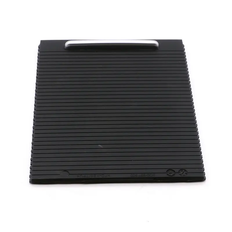 Car Black Chrome Drink Armrest Center Console Cup Holder Roller Cover For VW 2007-2016 PASSAT B6 B7 CC 3C0 857 503 3C0857503